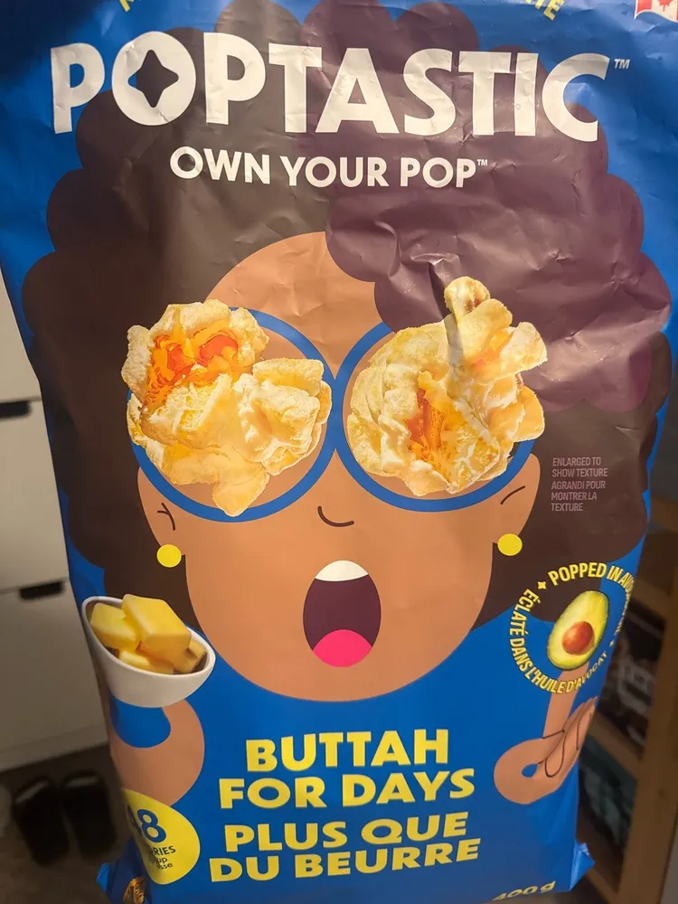 Kettle Cooked Popcorn, Butter