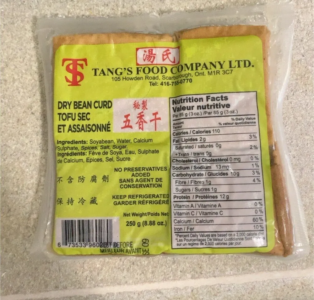 Dry Bean Custard Tofu