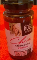 Chia strawberry fruit spread