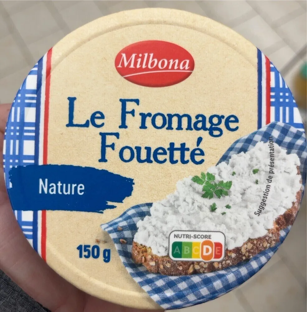 Le fromage fouetté