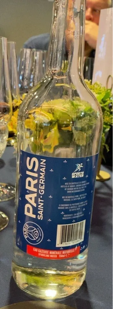 Paris Saint Germain Sparkling Water