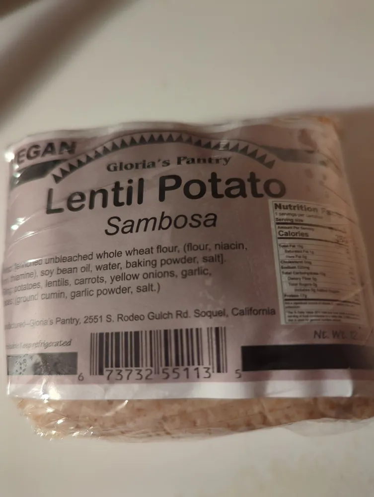 Curry Potato Sambosa