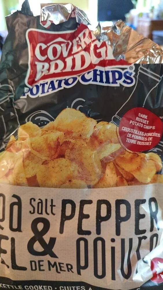 Sea Salt & Pepper Potato Chips