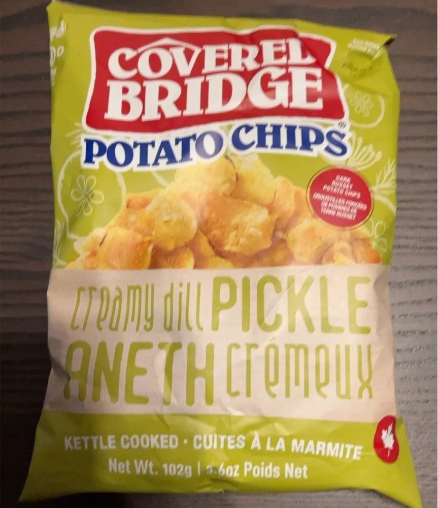 Creamy Dill Pickle Potato Chips