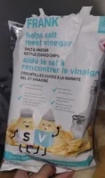 Frank salt & vinegar kettle cooked chips