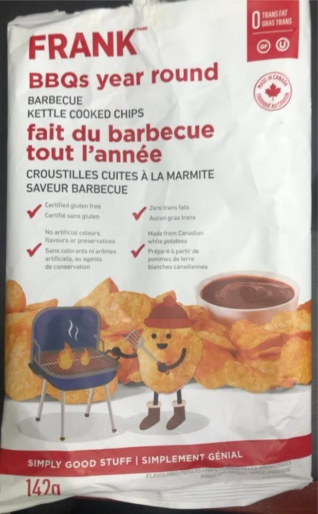 CROUSTLLES CUITES À LA MARMITE SAVEUR BBQ