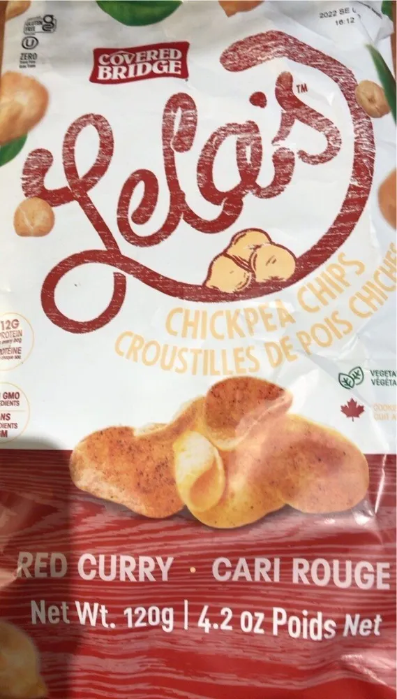 Chickpea Chips Red Curry