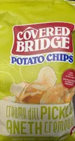 Creamy dill pickle potato chips
