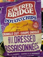 All dressed potato chips