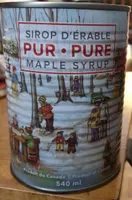 Sirop d’érable pur
