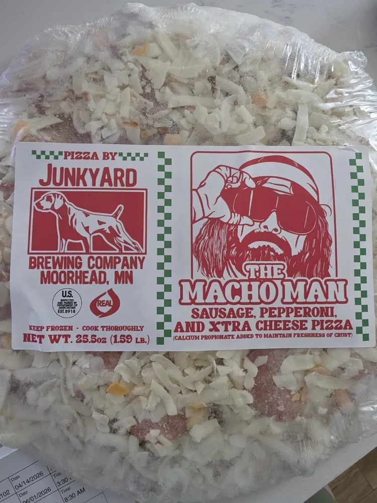 The Macho Man Pizza