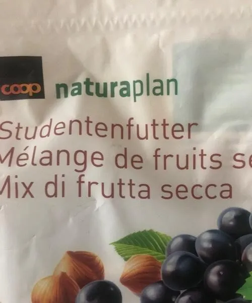 Mélange de fruits secs