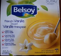 Vanilla soya dessert