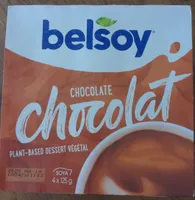 Chocolate plant-based dessert