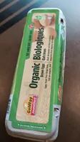 Organic brown eggs