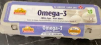 Omega 3 White Eggs