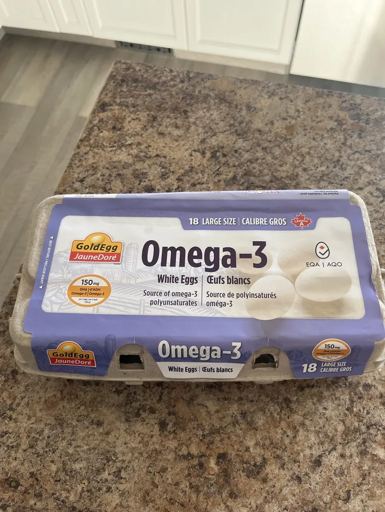 White eggs