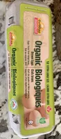 Organic brown eggs