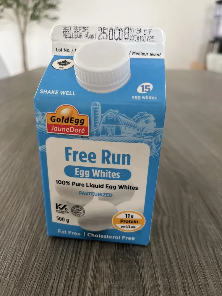 Egg Whites Free Run