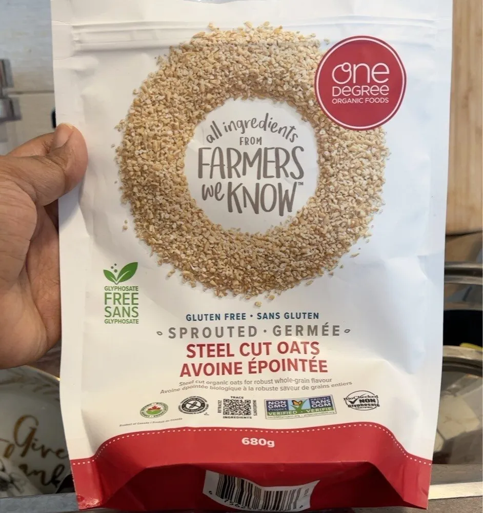 Organic Sprouted Steel Cut Oats