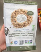 Pumpkin seed&flax granola