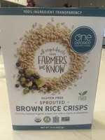 Sprouted Brown Rice Crisps