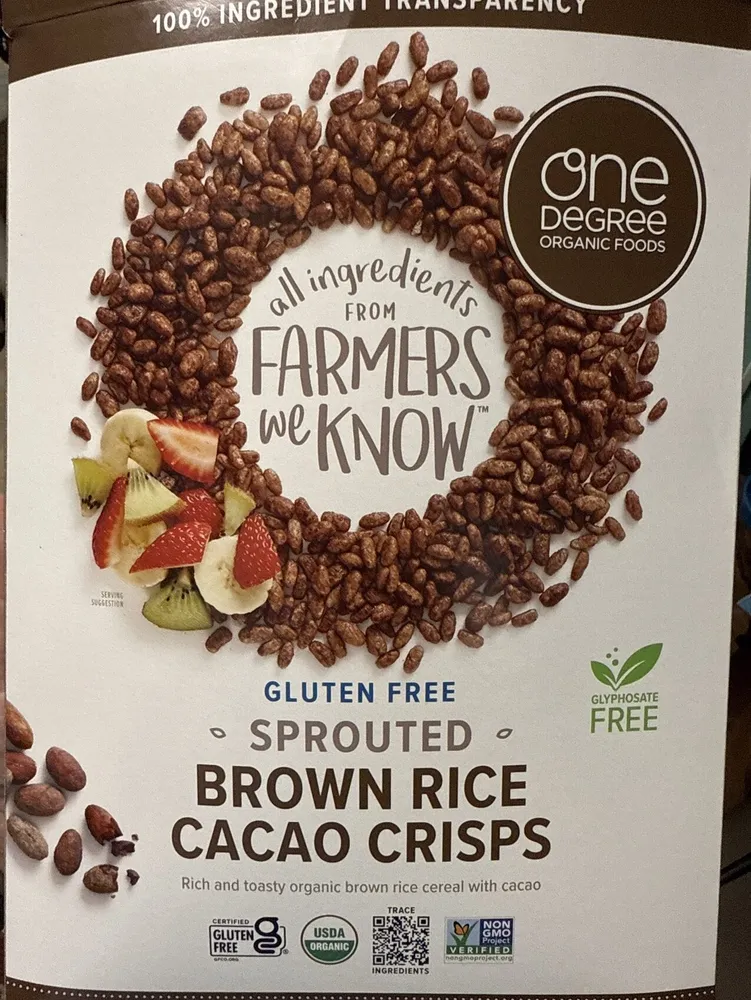 Sprouted Brown Rice Cacao Crisps