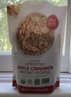 Gluten Free Sprouted Apple Cinnamon Instant Oatmeal Imp