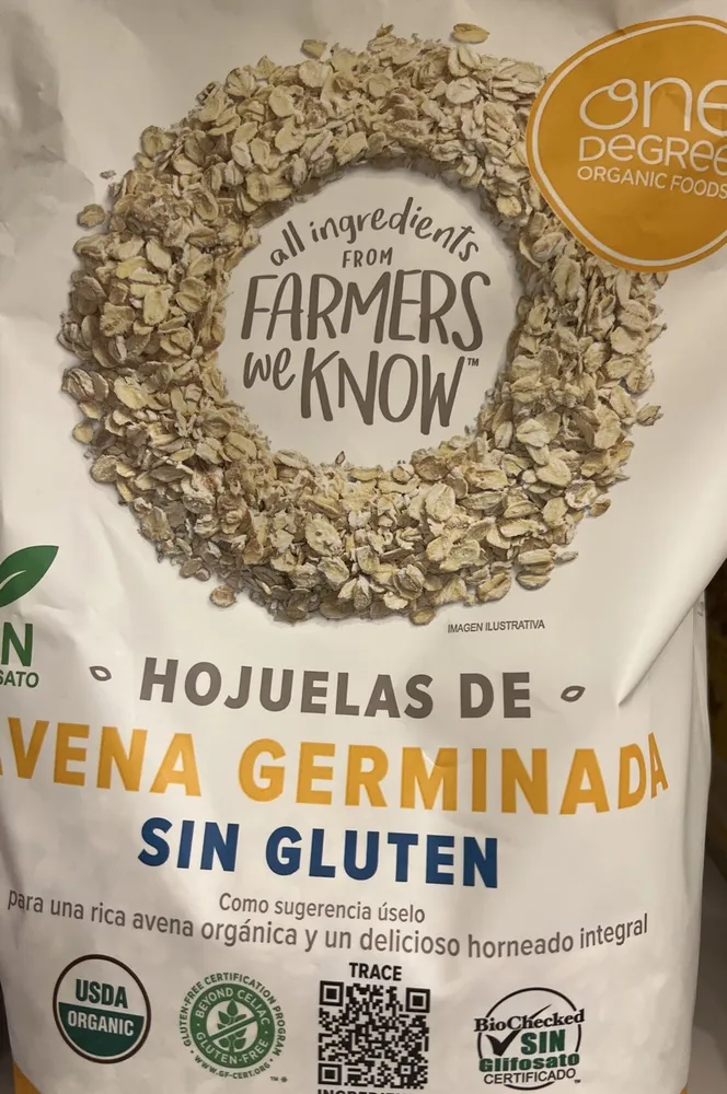 Organic Sprouted Rolled Oats