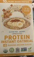 Protein Oatmeal-Banana Brown Sugar