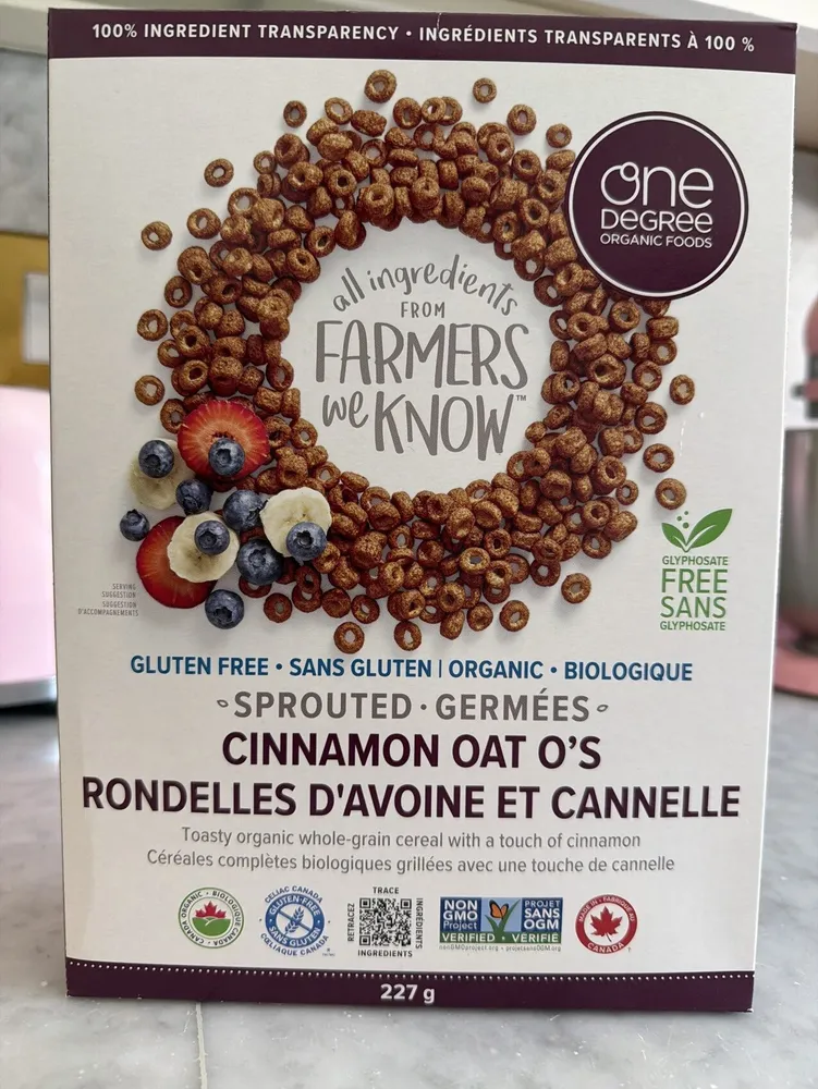 Sprouted Cinnamon Oat O's