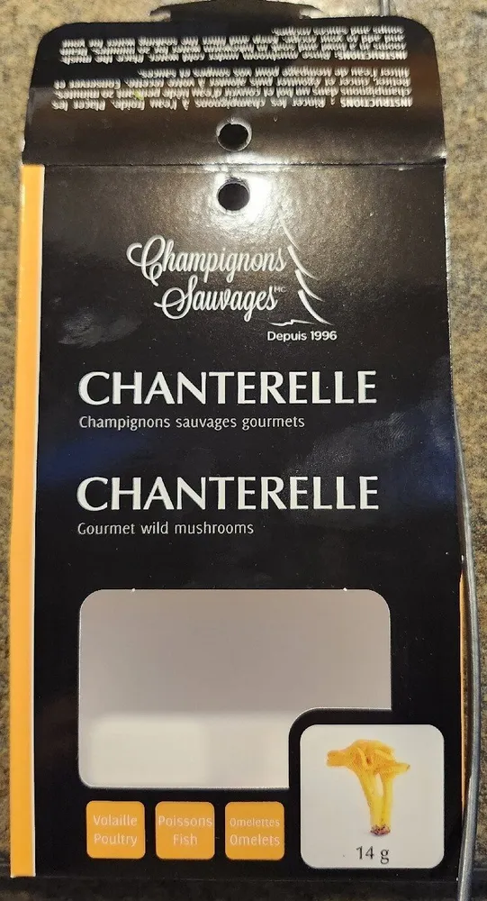 Chanterelle Gourmet Wild Mushrooms