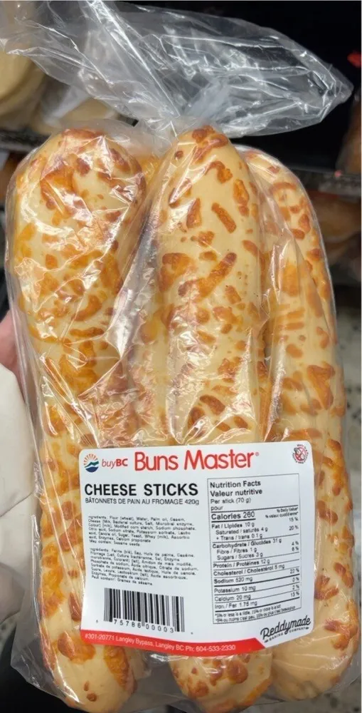 Cheese sticks