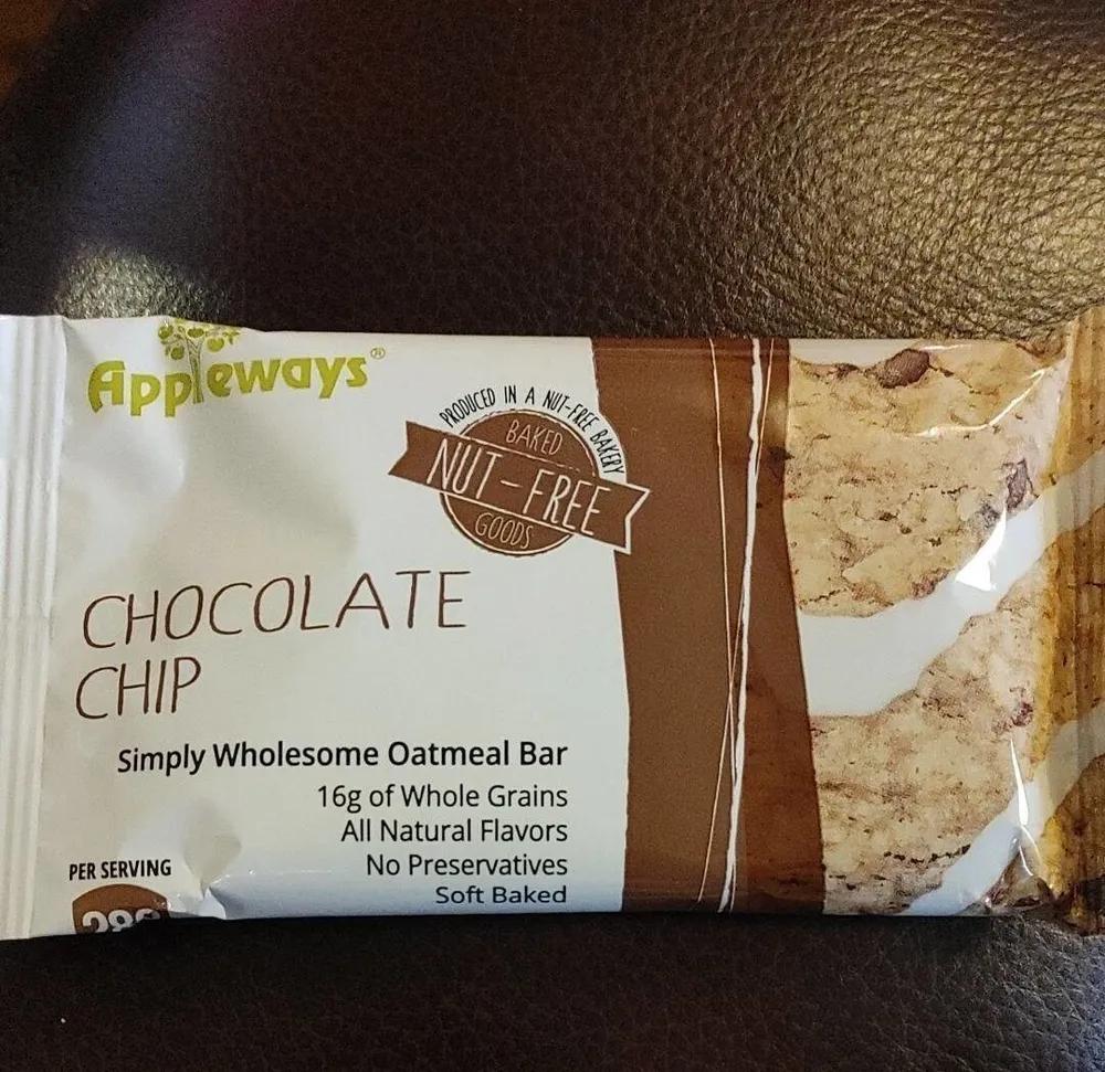 Oatmeal Bars Chocolate Chip