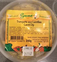 Trempette aux lentilles