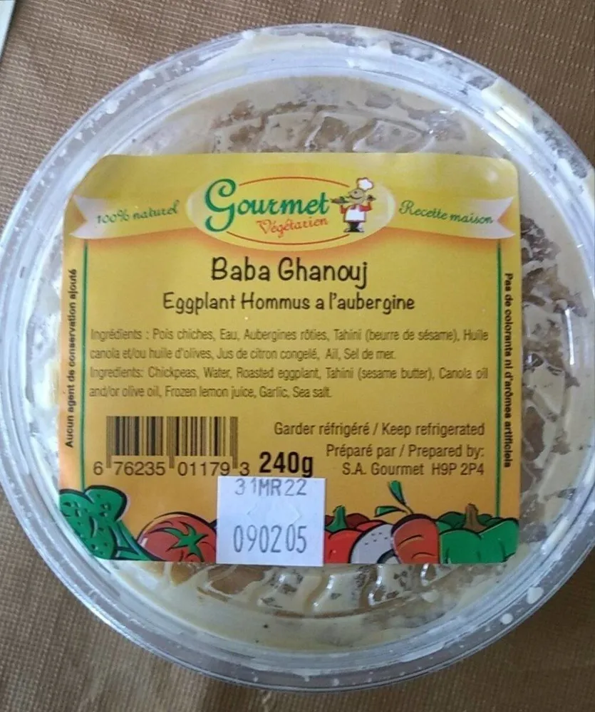 Baba Ghanouj Eggplant Hummus