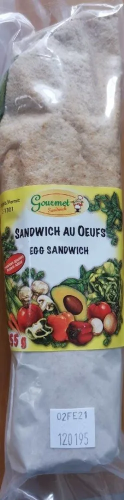 Sandwich aux œufs