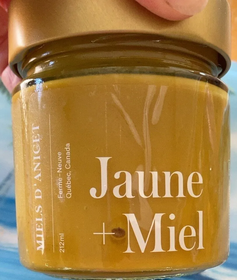 Moutarde jaune et miel
