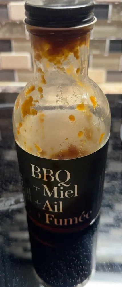 Sauce BBQ miel Ail Fumee