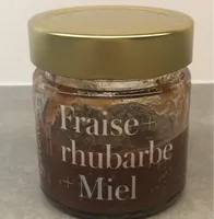 Fraise + rhubarbe + Miel