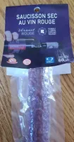 Saucisson sec au vin rouge
