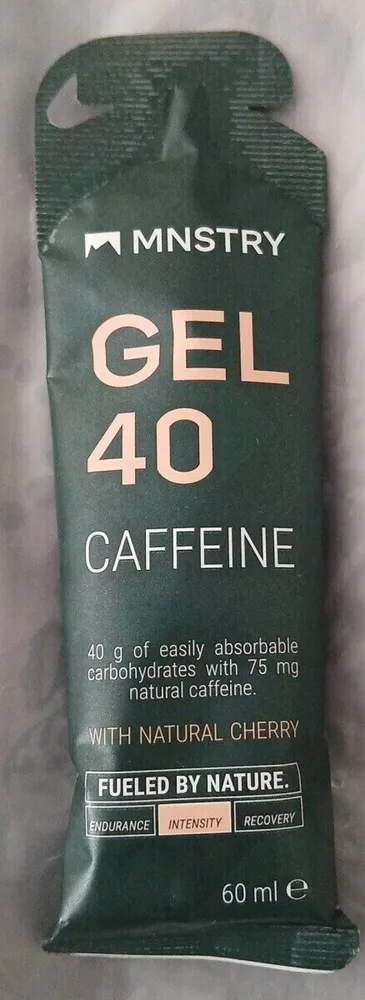 Gel 40 Caffeine Cherry