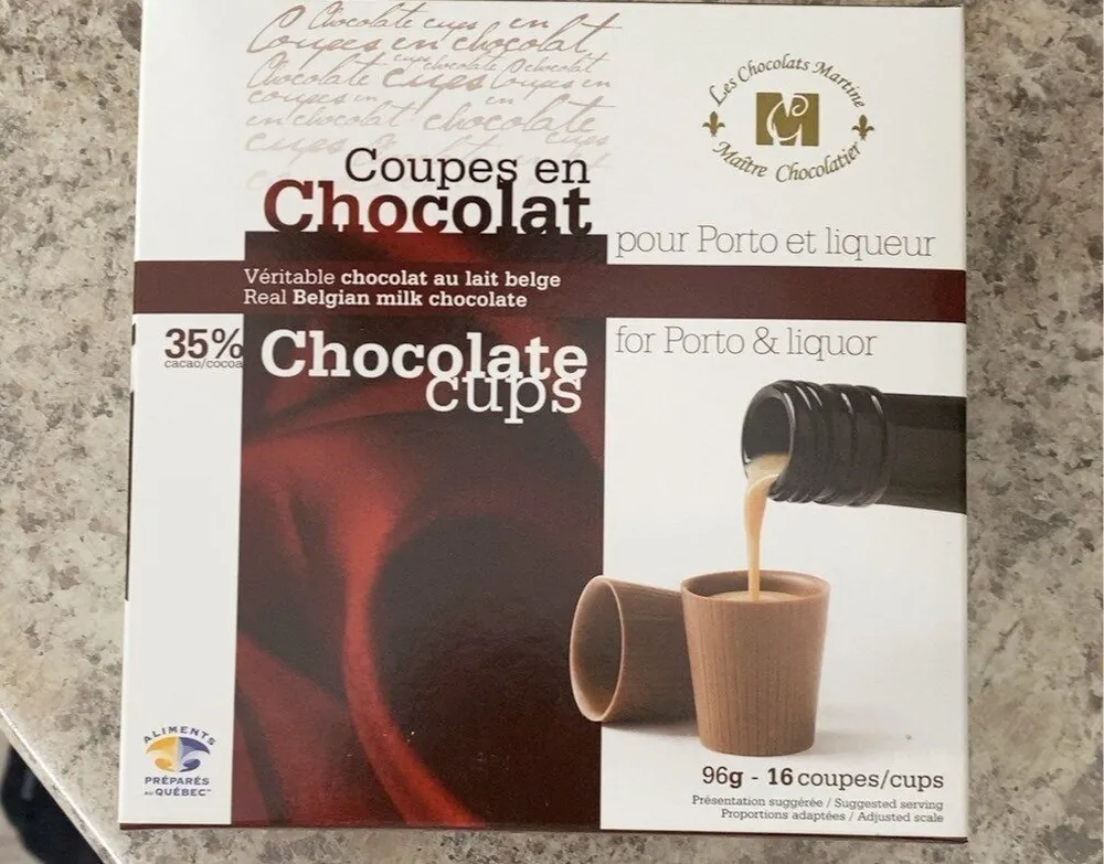 Coupes en Chocolat