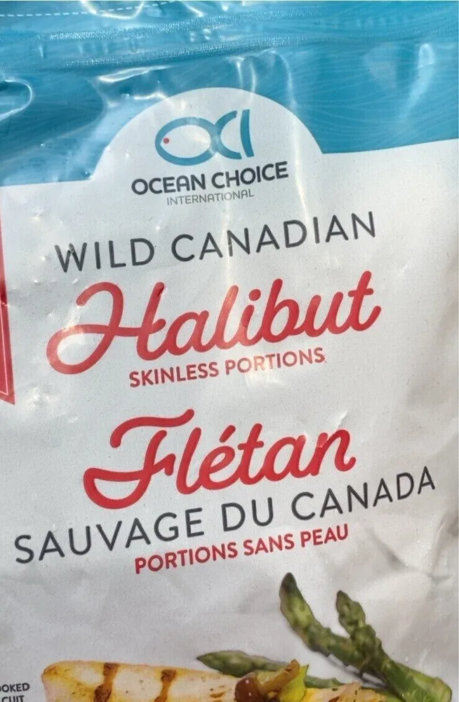 Wild canadian halibut