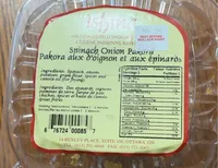 Pakora aux oignon et aux epinards
