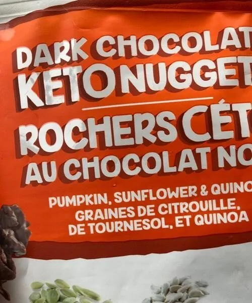 Dark Chocolate Keto Nuggets