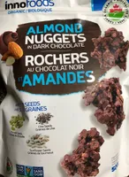 Organic Almonds Nuggets In Dark Chocolate With Super Seeds