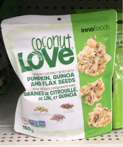 Crunchy coconut bites