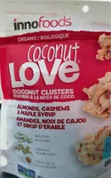 Coconut Love Coconut Clusters With Almonds, Cashews & Maple Syrup