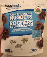 Organic Almonds Nuggets In Dark Chocolate With Super Seeds